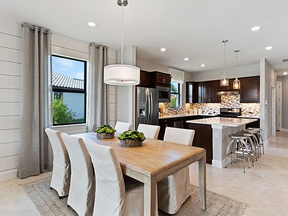 Cafe right off the kitchen