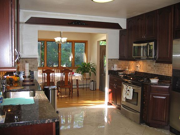 kitchen and informal dining room