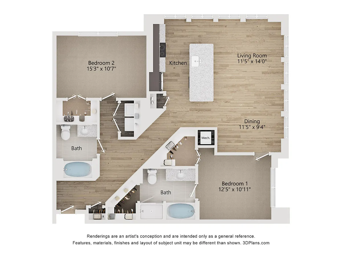 Floor plan B4
