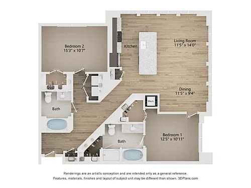 Floor plan B4