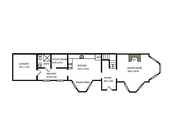 Kitchen Level Floor Plan