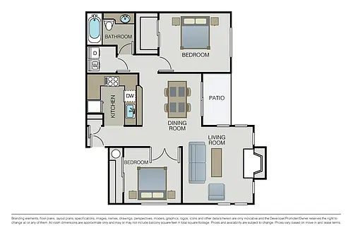Floor plan Plan 2A