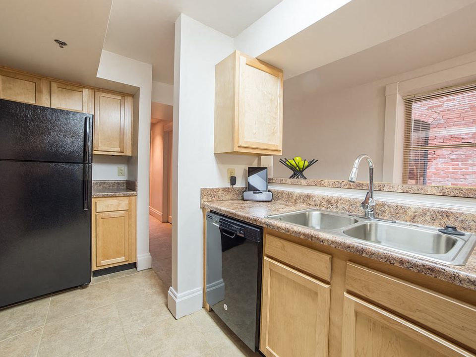 Kitchen with Black Appliances