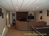 walk out finished game room to pool area