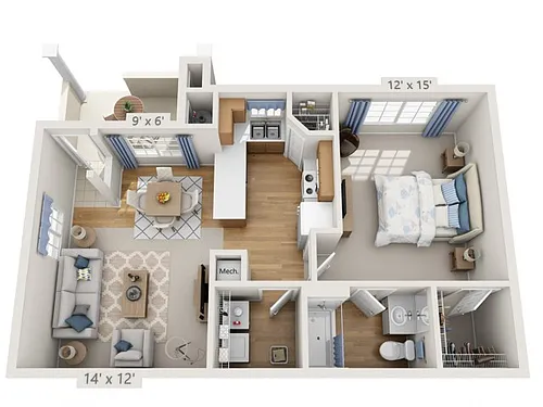 Floor plan Winwood