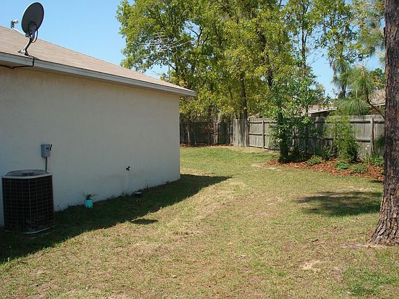 huge back yard
