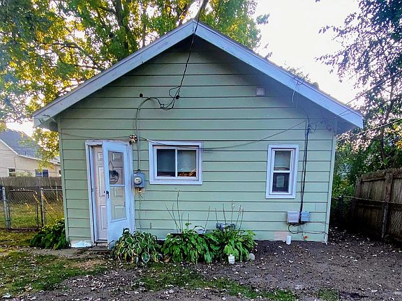 Yard has been leveled and reseeded