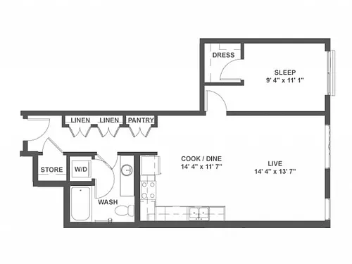 Floor plan A3d