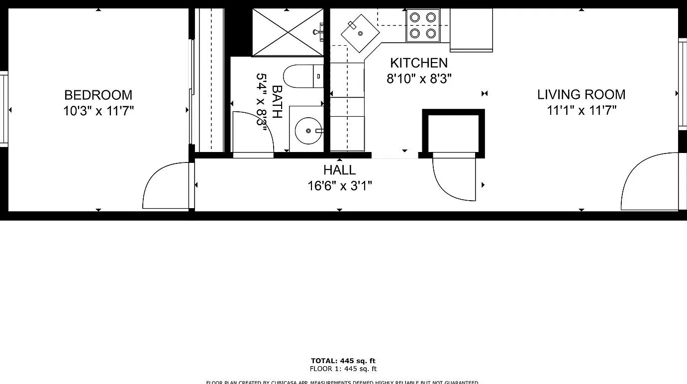 Newly Remodeled 1 Bedroom Apartment, Walk to Campus! — Photo 4