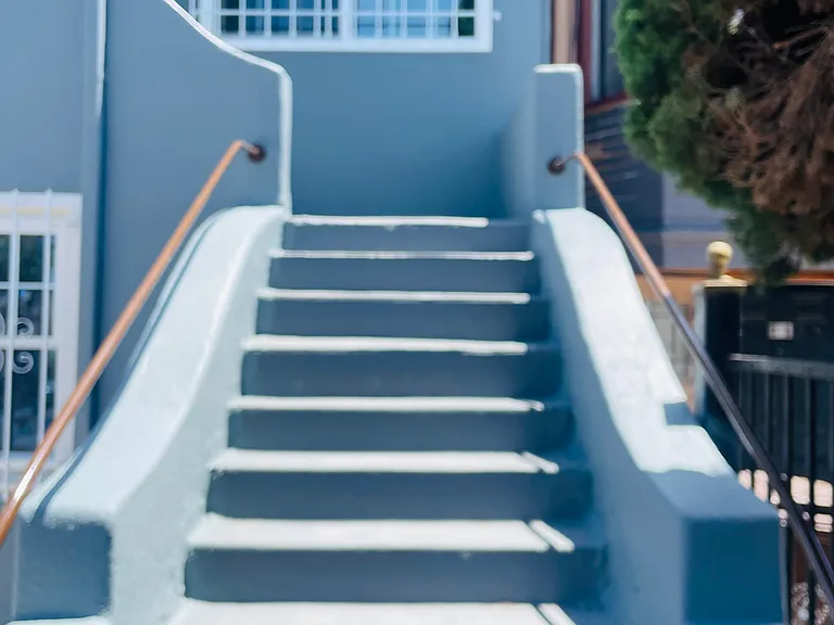 Stairway to the street
