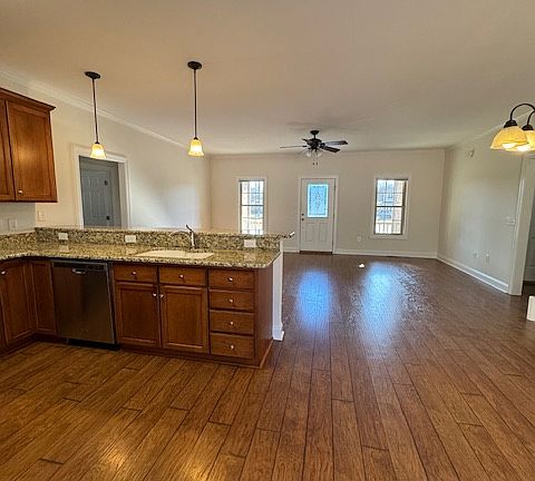 Living, Kitchen, Dining