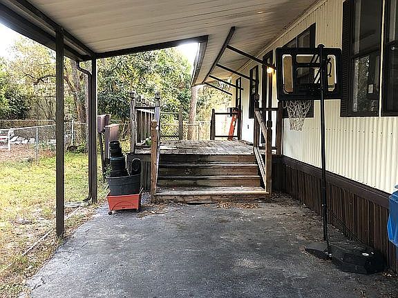 Covered carport