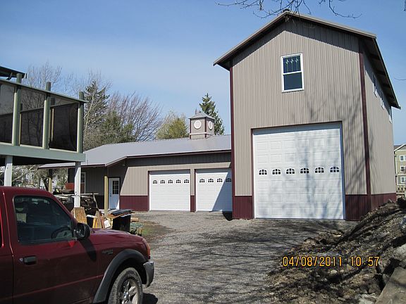 R/V 18x45 12x12 door 71/2 ft loft.