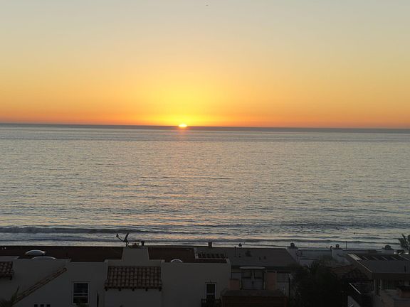 Sunset views from the roof deck