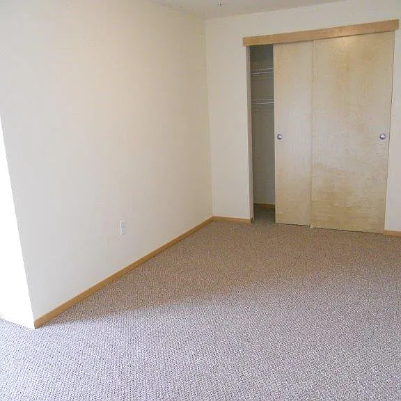 Bedroom with Large Closets