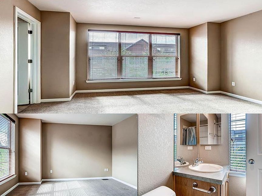 Walk-in closet & full bath
