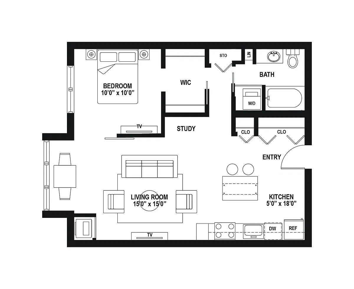 Floor plan B12
