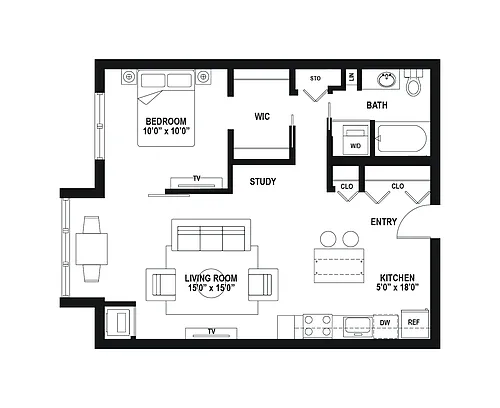 Floor plan B12