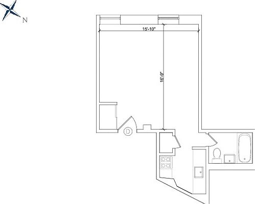 2nd image of 154 W 70th St APT 8d