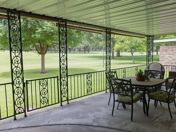 Lovely covered patio