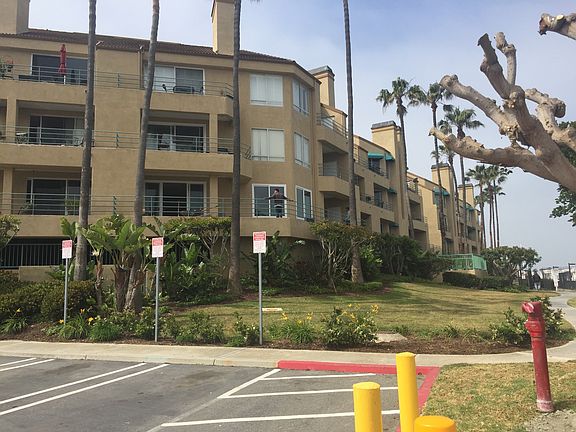 View from guest parking