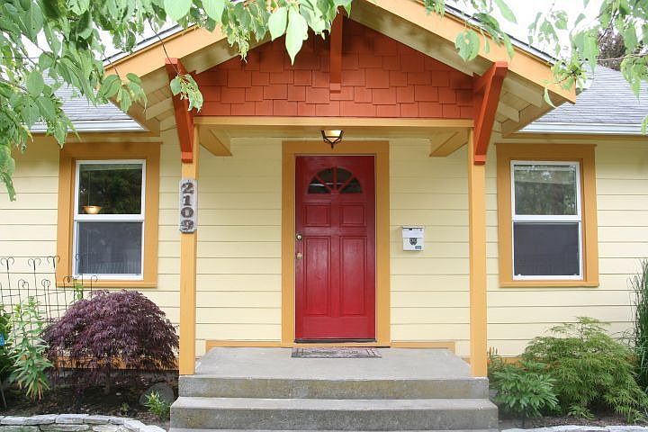 Front entrance to home