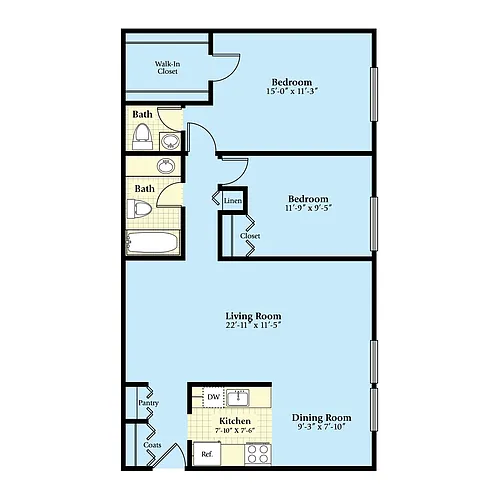 Floor plan The Briarwood