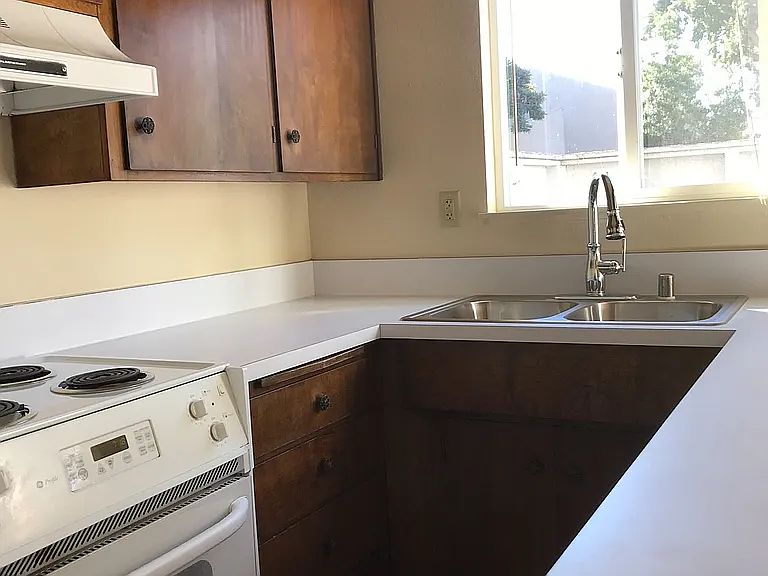 Kitchen with lots of storage and dishwasher