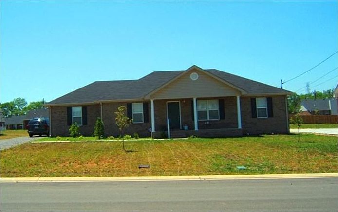 Front of home.