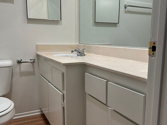 Refreshed bathroom too.