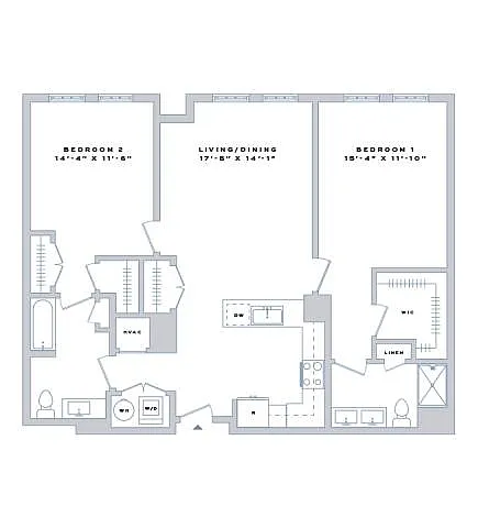 Floor plan B1