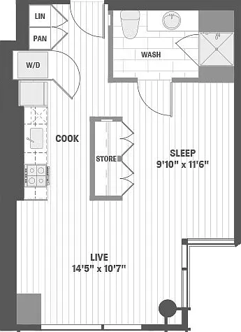 808 Wells Studio #STUDIO — Photo 13
