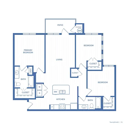 Floor plan 3X2 C1