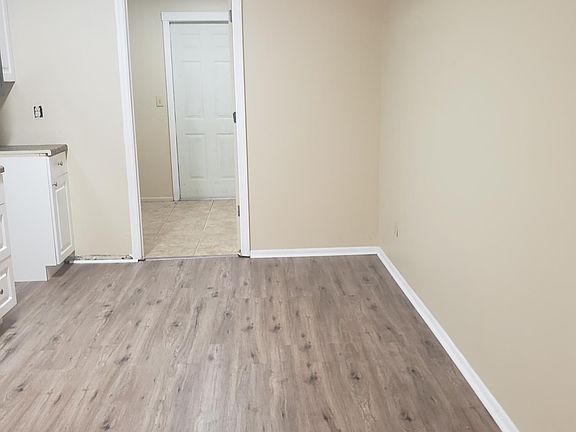 Kitchen into laundry room