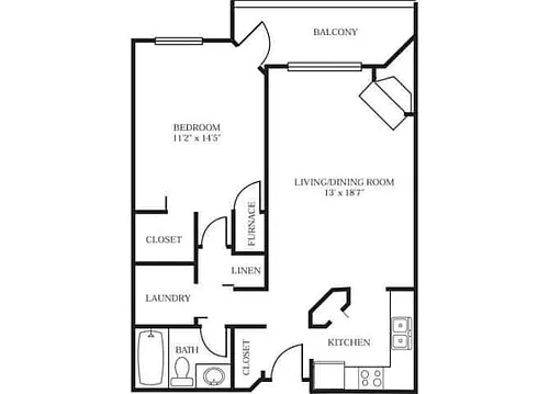 Floor plan Chaska Renovated