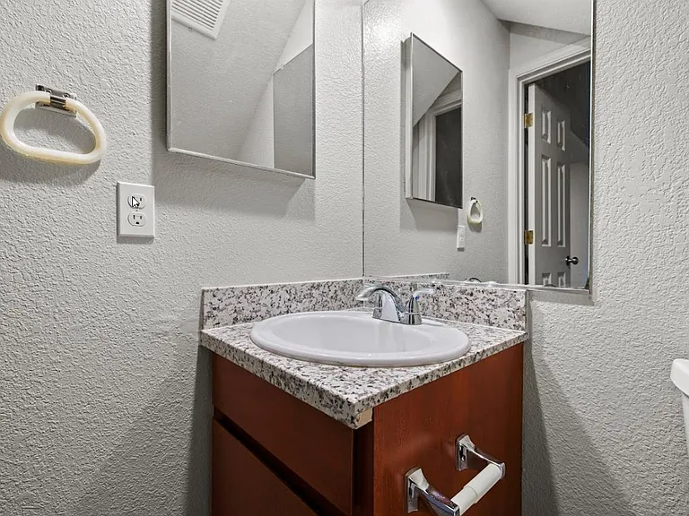 Downstairs half bathroom
