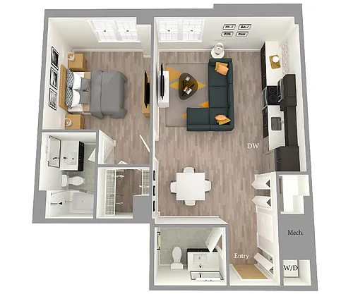 Floor plan A2L-817