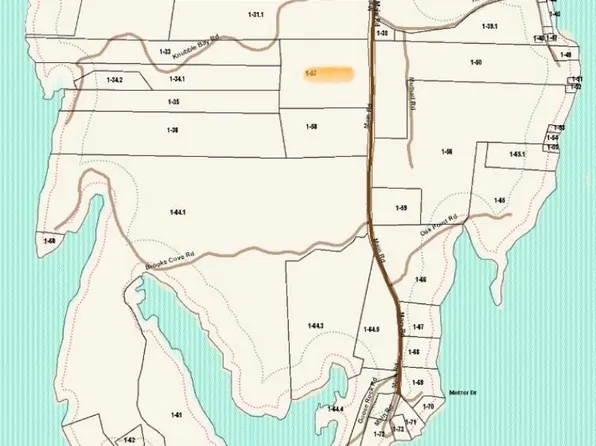 Map1 lot57 West side of Main Road, Westport Island, ME 04578