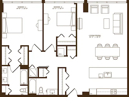 Floor plan C1