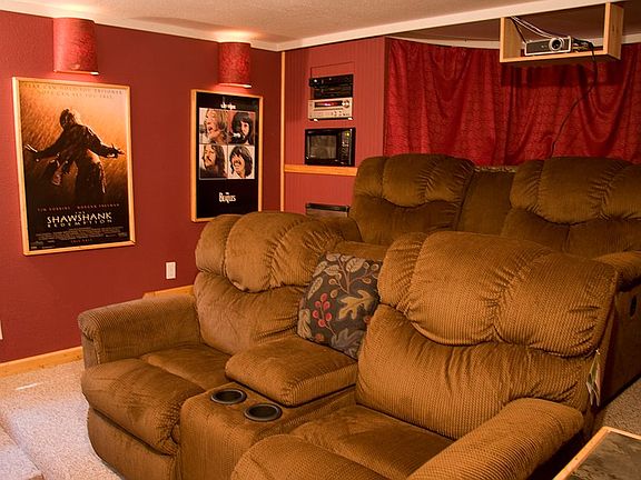 Plush "Stadium" Seating