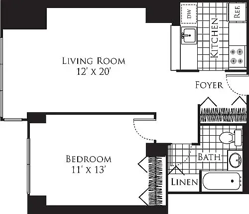 305 W 50th St #25D — Photo 48
