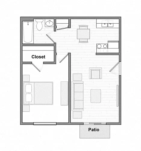 Floor plan The Betts