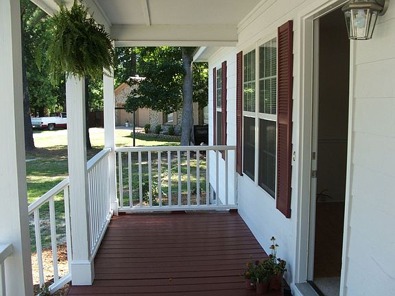 Relax on large front porch