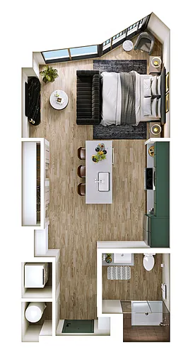 Floor plan S4 - Penthouse