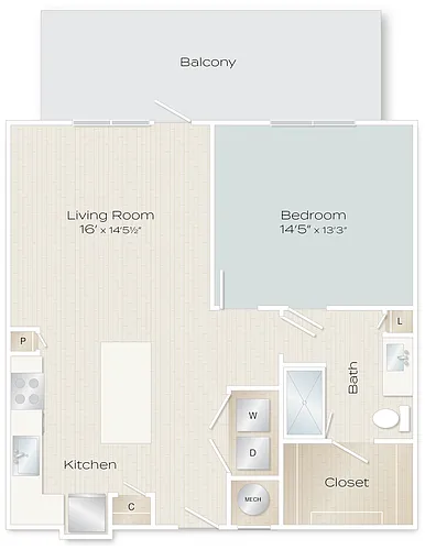 Floor plan Clipper