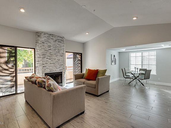 LIVING AREA W/FIREPLACE