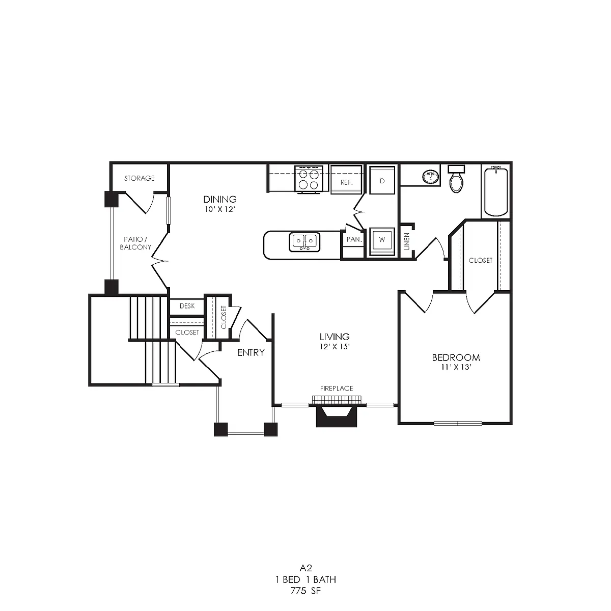 Floor plan A2