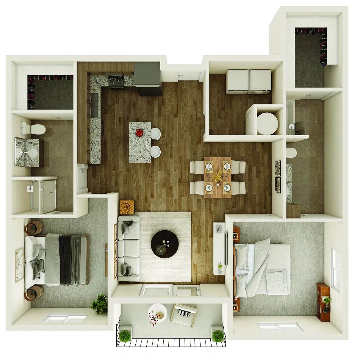 Floor plan Walker