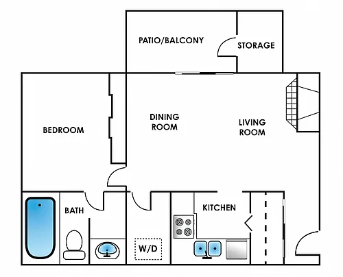 Floor plan Mimosa