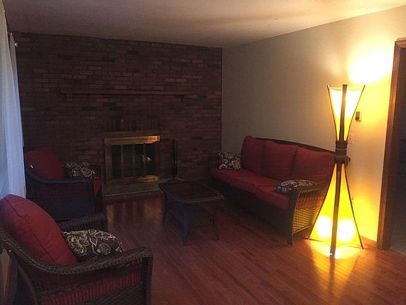 Living room with furniture